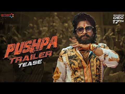 Pushpa Trailer Tease | Allu Arjun | Pushpa | Rashmika | Fahadh Faasil | DSP | Sukumar | 17th Dec