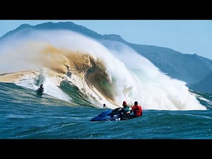 Surfing MASSIVE 20-30ft waves at Sunset Reef - "Big Wednesday" Cape Town 19/01/22