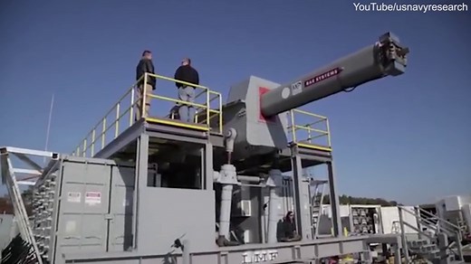 Electromagnetic Railgun tested at Dahlgren's new Terminal Range