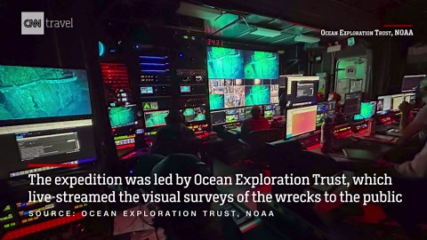 First time in 80 years, footage shows aircraft carrier sunk in WWII