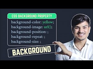 Background property in css | background property in css tutorial, how to add background image in css