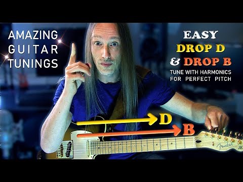 Amazing Tunings 🎸🔥 Drop D + Drop B (Easy Approach & Best Tuning Methods) ✅️ Guitar-Nerdery 021🔗022