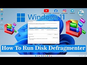 ✅ How To Run Disk Defragmenter On Windows 11