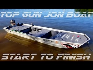 Amazing DIY Jon Boat Build - Start To Finish