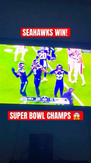 SEAHAWKS WIN THE SUPER BOWL!!! 😱 Epic Fan Reaction 🏆 (REACTION)