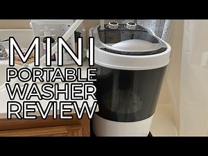 Mini Portable Washing Machine Review From Amazon