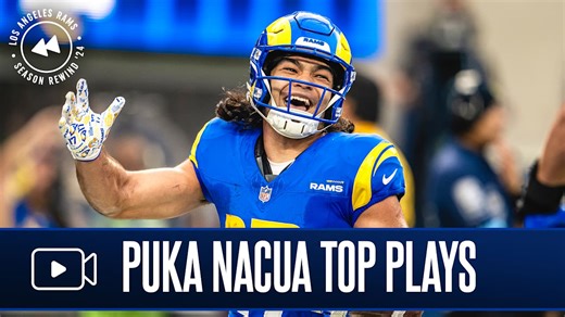 12 days until the home opener! Celebrate with Puka Nacua's 2024 top plays