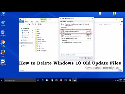 How to Delete Windows.old Folder and Files from Windows 10