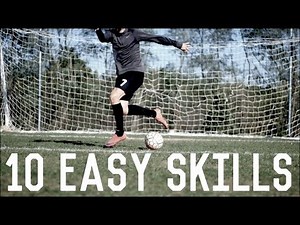 10 Easy Dribbling Skills | Simple Skill Moves For Footballers/Soccer Players