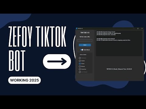 Zefoy TikTok Bot | Working 2025
