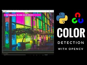 Color detection with python and OpenCV | #pyGuru