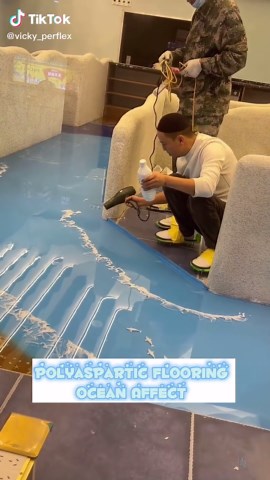 Ocean-Inspired Polyaspartic Flooring Solutions