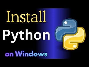 How to Install Python on Windows