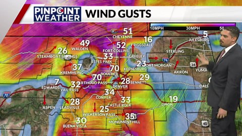 Denver weather: More wind expected this weekend as mild temps continue