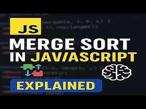 Merge Sort Algorithm In Javascript With Visuals and Code