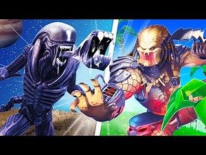 The *ALIEN vs PREDATOR* Challenge in Fortnite!