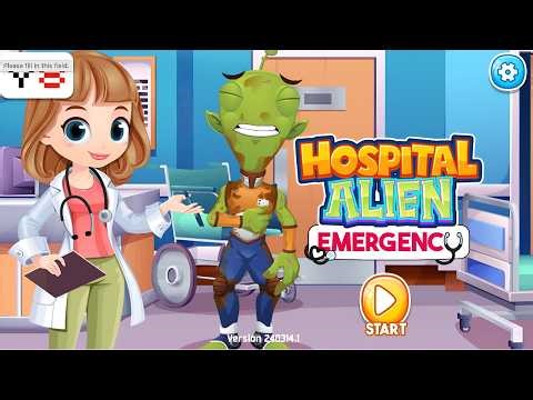 Hospital Alien Emergency Game Walkthrough Review #games #doctor #gameplay #gamewalkthrough