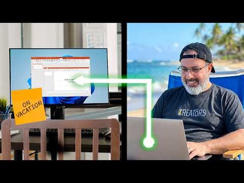 Control any computer from ANYWHERE with this one free tool! - Here is how:
