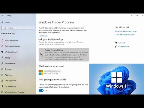How to Configure Your Computer to Join the Windows Insider Program