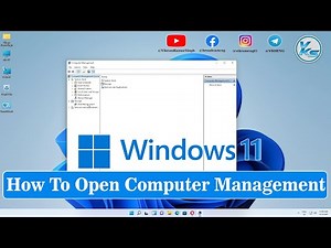 ✅ How To Open Computer Management in Windows 11