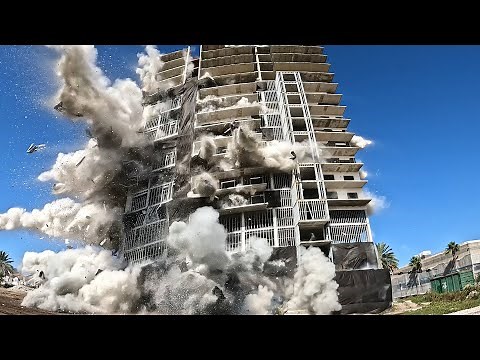 Building Implosion Compilation