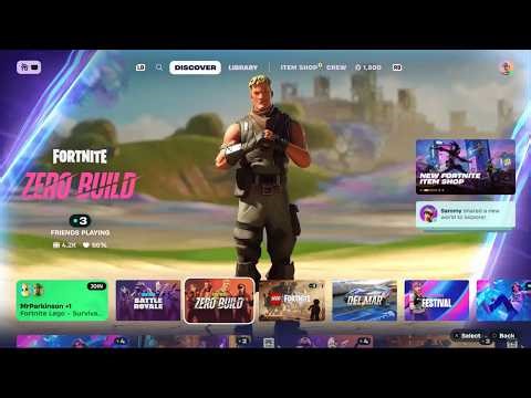 *EARLY* Fortnite Metaverse UI Design
