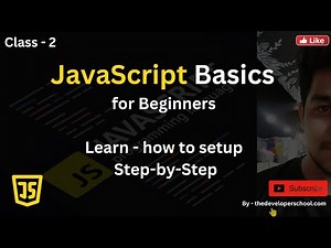 JavaScript Basics for Beginners | Learn Coding Step-by-Step