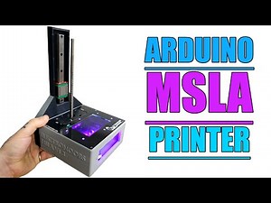 Arduino MSLA Printer - FINALLY! DIY Project