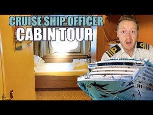 CRUISE SHIP Deck Officer's Cabin Tour
