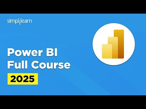 Power Bi Full Course 2026 | Power Bi Tutorial for Beginners | Power Bi Training | Simplilearn