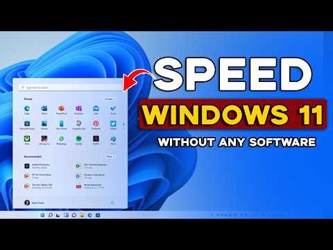 How to Speed Up Windows 11 (2026) 🚀 Make Your PC Faster Without Any Software