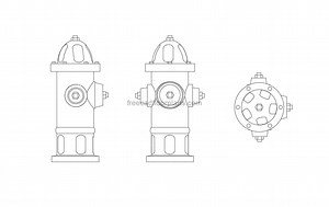 Fire Hydrant - Free CAD Drawings