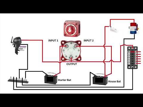 How to install a battery switch on a boat