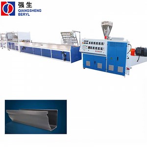 [Hot Item] Housing Construction Roof Drainage Gutter System Downpipe Extrusion Making Machine Line