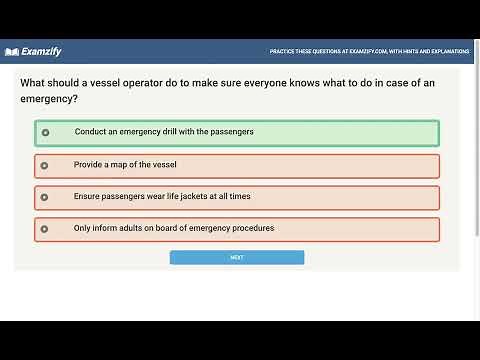Alabama Boating License Practice Test