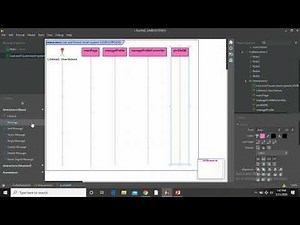 Sequences Diagram using StarUML for Beginner