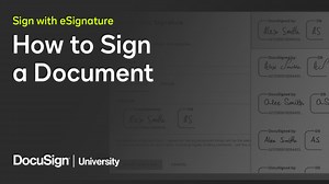 Change your signature or adopt a custom signature