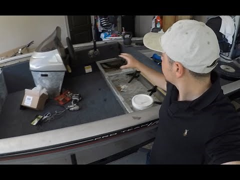 BASS TRACKER CARPET & MARINE MAT INSTALL [PART 3]