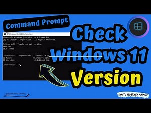 How to Check Windows 11 Version From Command Prompt