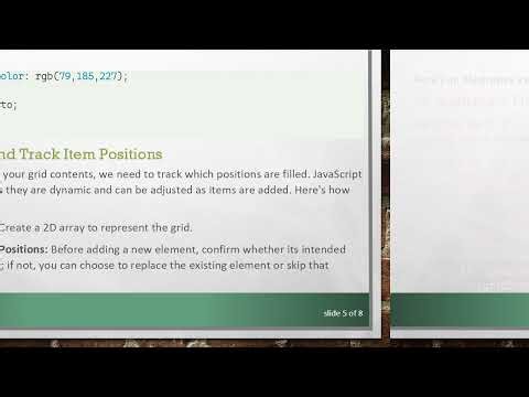 Accessing Dynamically Added CSS Grid Items with JavaScript