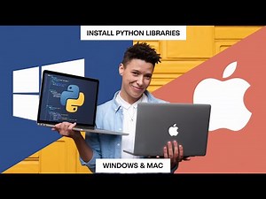 How to Install Python Libraries in Windows and Mac | Python Tutorials | Easiest Way | In 5 Minutes