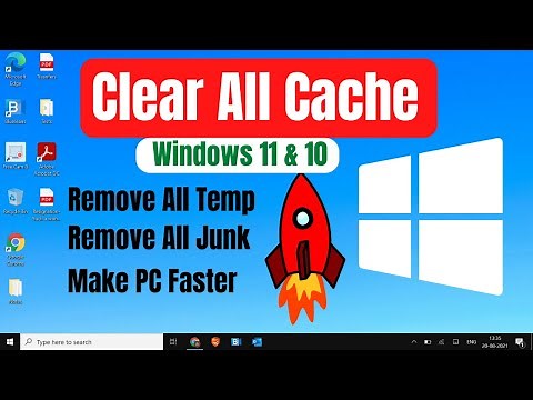 How to Clear ALL CACHE & JUNK From Windows 10 & Windows 11 (Easy Way)