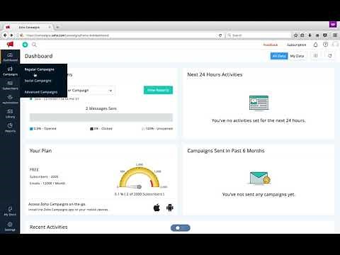 Getting Started With Zoho Campaigns