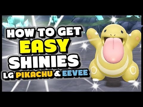 How to get EASY SHINY POKEMON in Lets Go Pikachu And Eevee - Best Shiny Hunting Guide