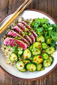 Fast & Easy Seared Tuna (Ahi or Yellowfin Tuna)