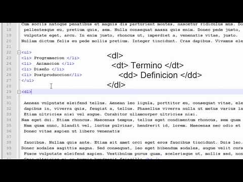 4. Listas [Curso HTML Basico]