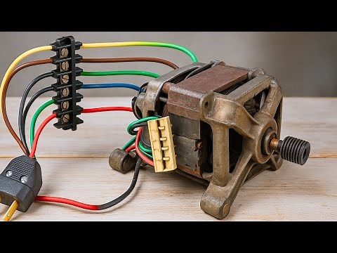 Washing Machine Motor Connections For Your Easy Projects!