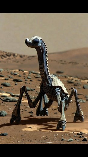 🔴 Alien creature on Mars Planet 👽 Concept video #science #SpaceX #NASA #fblifestyle #mars #creature #alien | Som MR