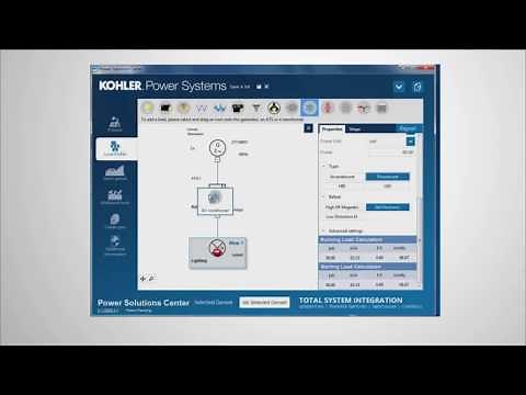 Kohler Generator Spec & Sizing Software