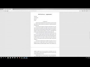 Example Argumentative Essays